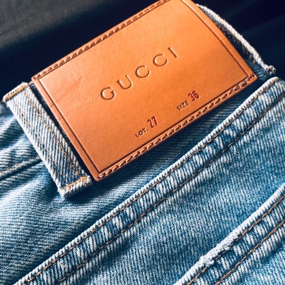 Gucci Other - Authentic Gucci Blue Jeans
